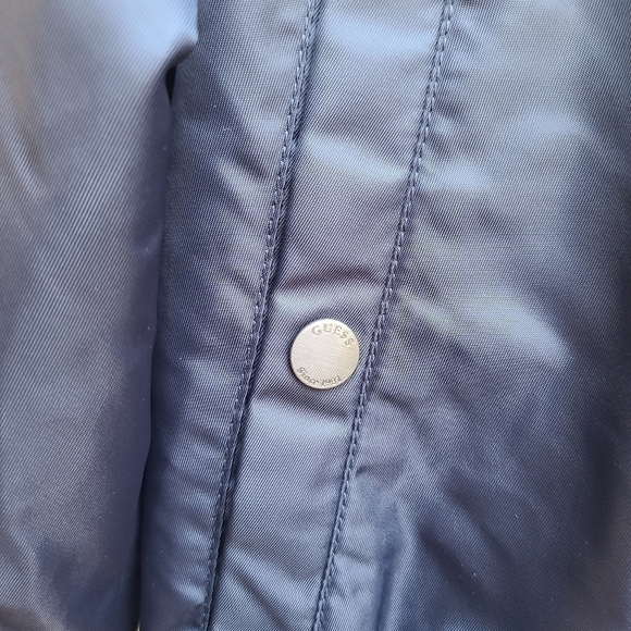 Guess Men's Light-weight Varsity Style Bomber Jacket, Size Small - Picture 7 of 12